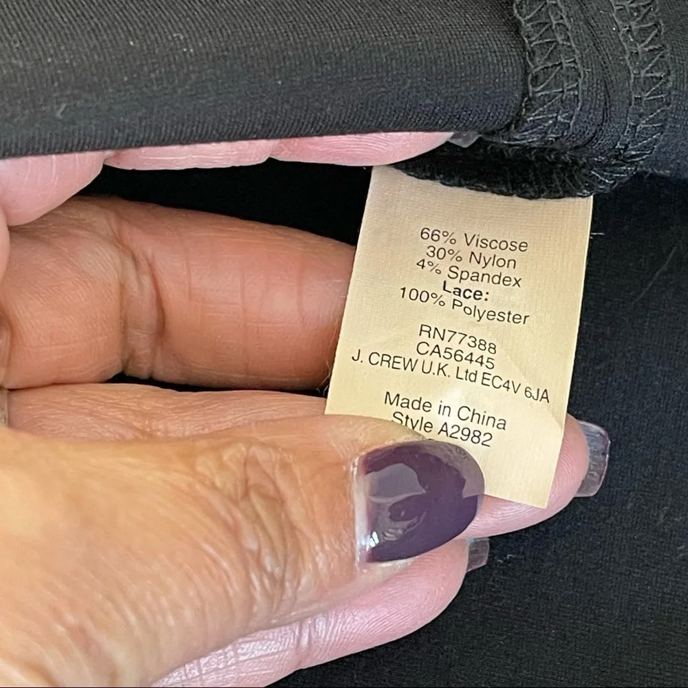J. Crew black label dress